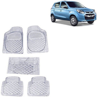 Rhtdm Rubber Standard Mat For  Maruti Suzuki Alto 800(Clear)