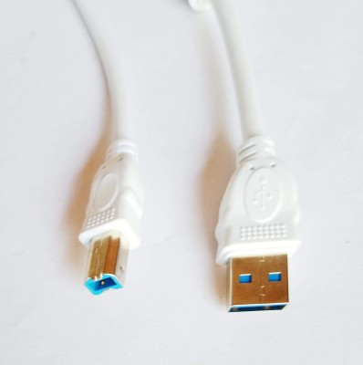 Wifton Micro USB Cable 1.5 m Highspeed A Male to B Male Printer Cable 2.0-S2(Compatible with COMPUTER, LAPTOP, PRINTER, White)
