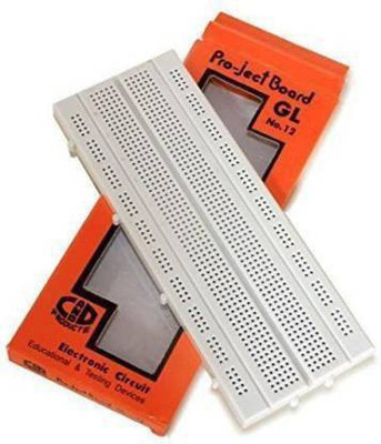Cam cart Breadboard 840 Tie Points Self Adhesive PCB Bread board for DIY Projects Electronic Components Electronic Hobby Kit Power Supply Electronic Hobby Kit Educational Electronic Hobby Kit