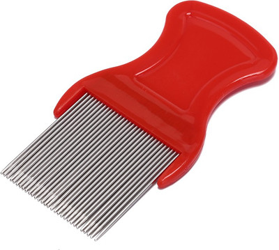 AlexVyan Thin Human and pets Long Bristles Lice Nit Comb Tool