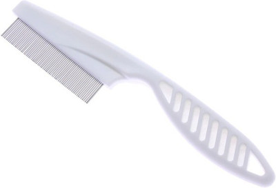 AlexVyan Long Handle Blue Human and pets Small Bristles Lice Nit Comb Tool_1
