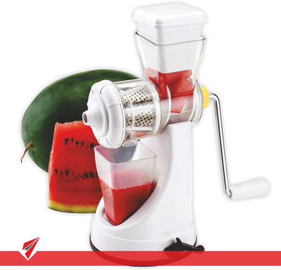 ACTIONWARE Plastic ACTIONWARE Portable Handle Fruit and vegetable Juicer And Vacuum Locking System Hand Juicer(Multicolor)