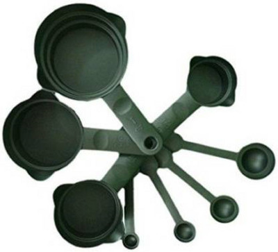 grilfil Measuring Cups 8 Set Full Black Pack Of 1 Measuring Cup Set(250 ml, 120 ml, 80 ml, 60 ml, 15 ml, 7 ml, 2.5 ml, 1 ml)
