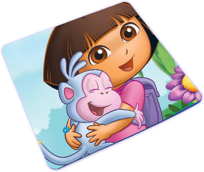 Shreysam Printed Rectangular Mouse Pad MPD001 Non Slip Base Mousepad(Multicolor)
