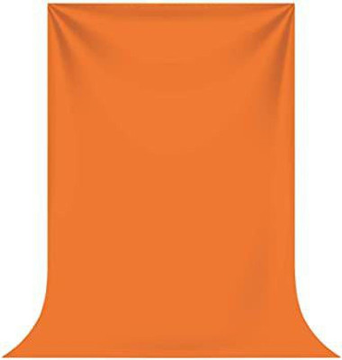 Stookin 8x12 FT Orange Color Backdrops Lycra Cloth for Photographer Photography Reflector