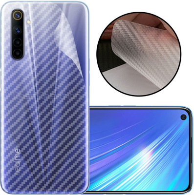 CASE CREATION Oppo Realme 6i (2020) Mobile Skin(3D Carbon Fibre Transparent Back Skin Matte Finish)