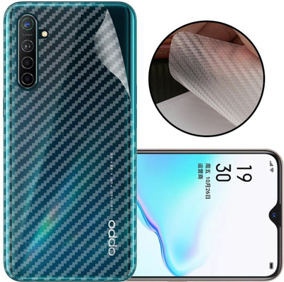 CASE CREATION Realme K5 Mobile Skin(3D Carbon Fibre Transparent Back Skin Matte Finish)