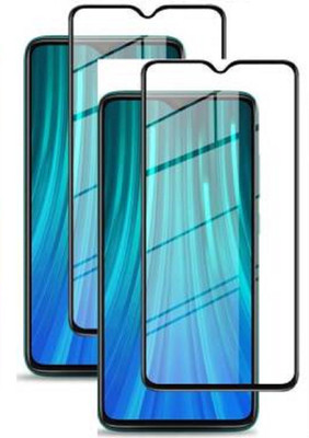 Shoppitzzo Edge To Edge Tempered Glass for Redmi Mi Note 8 Pro(Pack of 2)