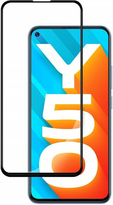 NSTAR Edge To Edge Tempered Glass for Vivo Y50(Pack of 1)