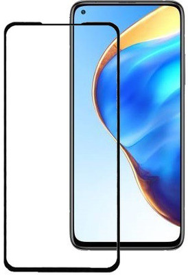 HOBBYTRONICS Edge To Edge Tempered Glass for Xiaomi Mi 10T, 10T Pro(Pack of 1)