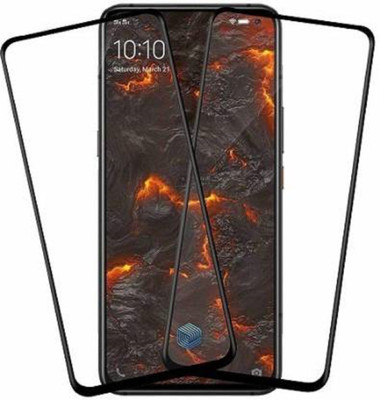 Shoppitzzo Edge To Edge Tempered Glass for Vivo IQOO 3(Pack of 2)