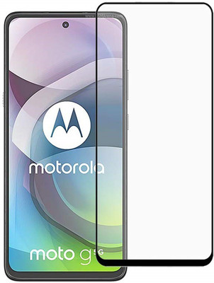 Caseline Edge To Edge Tempered Glass for Motorola Moto G 5G(Pack of 1)