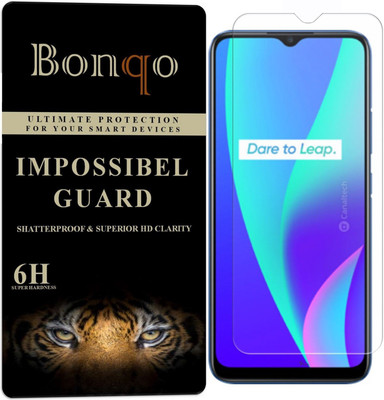 Bonqo Impossible Screen Guard for Realme C12(Pack of 1)