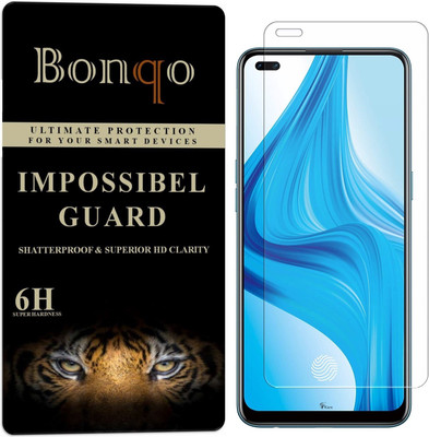 Bonqo Impossible Screen Guard for Oppo F17 Pro(Pack of 1)