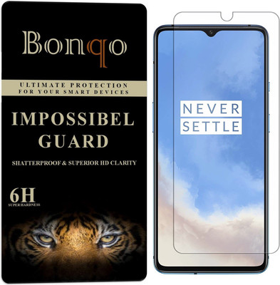Bonqo Impossible Screen Guard for Oneplus 7T(Pack of 1)