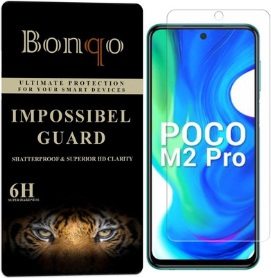Bonqo Impossible Screen Guard for Poco M2 Pro(Pack of 1)