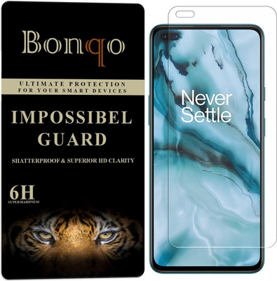 Bonqo Impossible Screen Guard for Oneplus Nord(Pack of 1)
