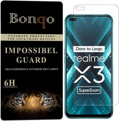 Bonqo Impossible Screen Guard for Realme X3 SuperZoom(Pack of 1)