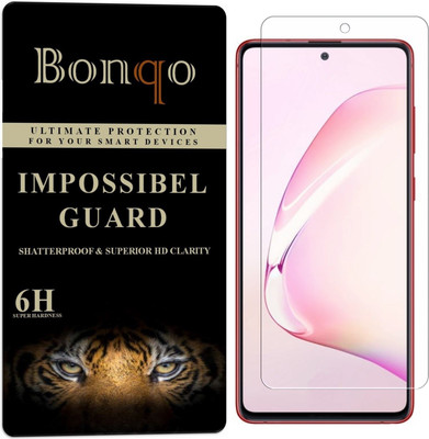 Bonqo Impossible Screen Guard for Samsung Galaxy Note 10 Lite(Pack of 1)