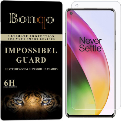 Bonqo Impossible Screen Guard for Oneplus 8(Pack of 1)