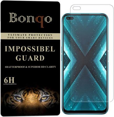 Bonqo Impossible Screen Guard for Realme X3(Pack of 1)