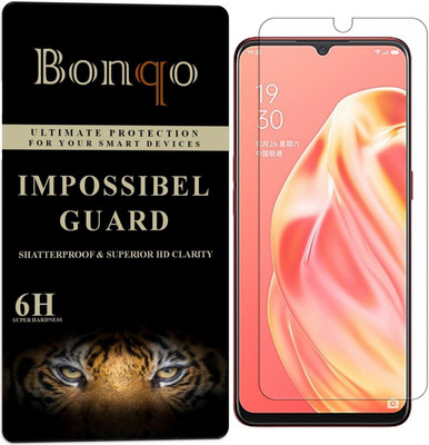 Bonqo Impossible Screen Guard for Oppo F15(Pack of 1)