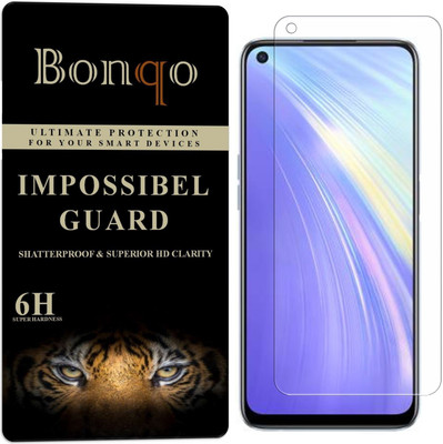 Bonqo Impossible Screen Guard for Realme 6(Pack of 1)