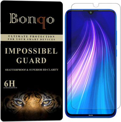 Bonqo Impossible Screen Guard for Redmi Note 8(Pack of 1)
