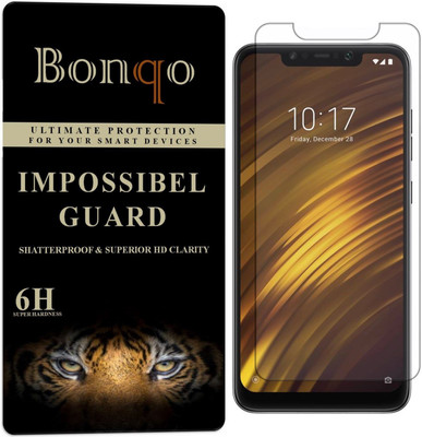 Bonqo Impossible Screen Guard for POCO F1(Pack of 1)