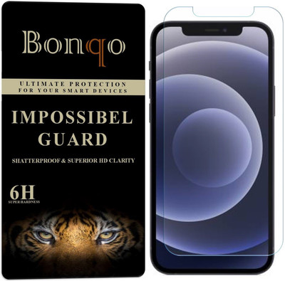 Bonqo Impossible Screen Guard for Apple iPhone 12(Pack of 1)