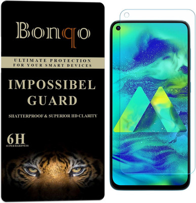 Bonqo Impossible Screen Guard for Samsung Galaxy M40(Pack of 1)