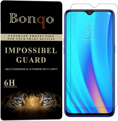 Bonqo Impossible Screen Guard for Realme 3 Pro(Pack of 1)