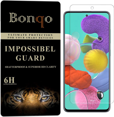 Bonqo Impossible Screen Guard for Samsung Galaxy A51(Pack of 1)