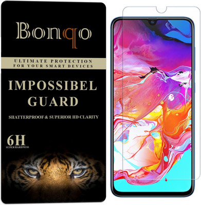 Bonqo Impossible Screen Guard for Samsung Galaxy A70(Pack of 1)