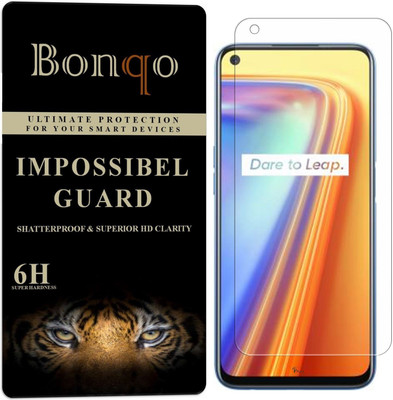 Bonqo Impossible Screen Guard for Realme 7(Pack of 1)