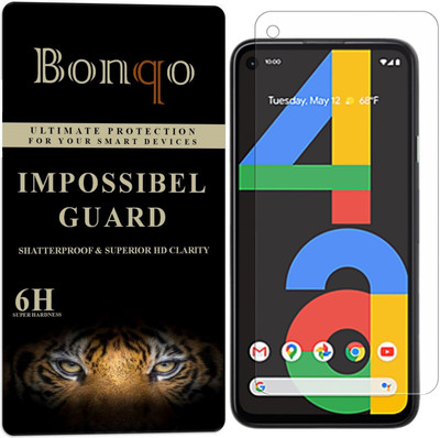 Bonqo Impossible Screen Guard for Google Pixel 4A(Pack of 1)