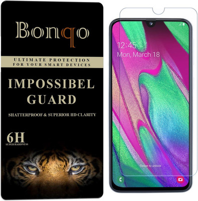 Bonqo Impossible Screen Guard for Samsung Galaxy A40(Pack of 1)