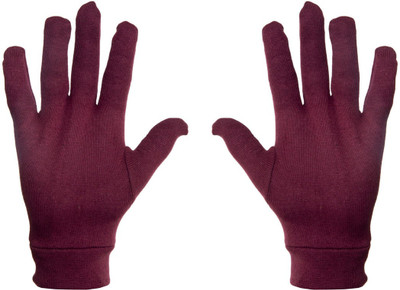 IM UNIQUE Hand Grip for Bike Motorcycle Scooter Riding Gloves   Riding Gloves(Maroon)