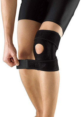 AEFSATM Knee Support Compression Joint Protection Gym Wrap Open Patella Hinge Brace Knee Support