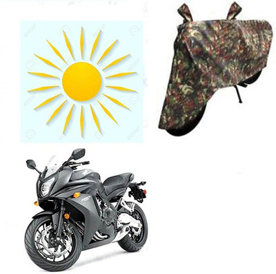 sr enterprises Two Wheeler Cover for Honda(CBR 650F, Multicolor)