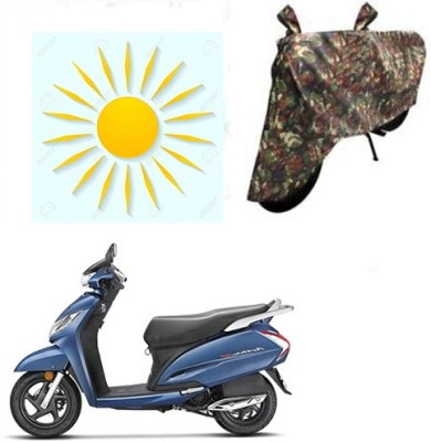 sr enterprises Two Wheeler Cover for Honda(Activa 125, Multicolor)