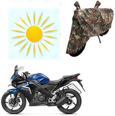 sr enterprises Two Wheeler Cover for Honda(CBR 150R, Multicolor)