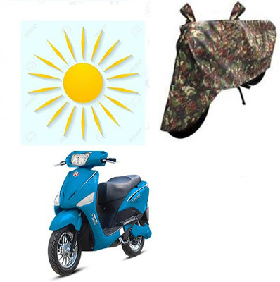 sr enterprises Two Wheeler Cover for Hero(Electric Optima, Multicolor)