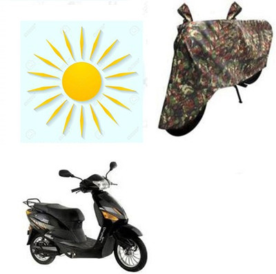 sr enterprises Two Wheeler Cover for Hero(Electric Zippy, Multicolor)