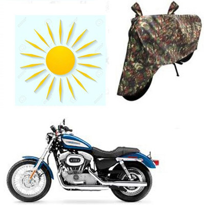 sr enterprises Two Wheeler Cover for Harley Davidson(XL 883, Multicolor)