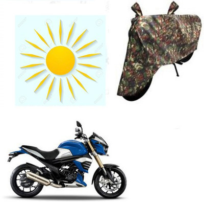 sr enterprises Two Wheeler Cover for Mahindra(MOJO XT 300, Multicolor)