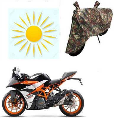 sr enterprises Waterproof Two Wheeler Cover for KTM(RD 350, Multicolor)