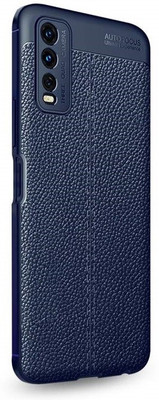 RAGRO Back Cover for Vivo Y20(Blue, Dual Protection, Pack of: 1)