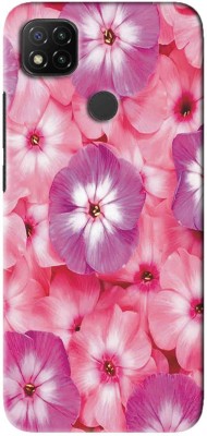 NDCOM Back Cover for Redmi 9 Print Flowers Slim Fit Printed(Multicolor, Hard Case, Pack of: 1)