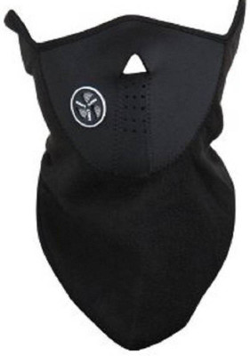 Autoridez Black Bike Face Mask for Men & Women(Size: Free,  Balaclava)